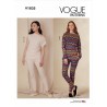 Vogue Sewing Pattern V1835 Misses' Tops, Trousers and Slippers
