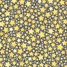 100% Cotton Fabric Timeless Treasures Bunched Multi Sized Stars Star