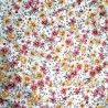 100% Viscose Fabric Torrington Manor Road Floral Flowers 145cm Wide