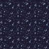 100% Cotton Fabric Dear Stella Universe Galaxy Astrology Stars