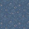 100% Cotton Fabric Contemporary Christmas Xmas Starry Night Festive 145cm Wide