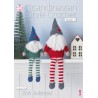 King Cole Scandinavian Style Christmas Crochet Pattern Book 1 Festive Gonk