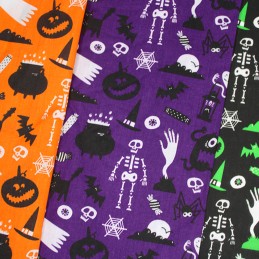 Polycotton Fabric Halloween...