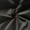 100% Washed Cotton Poplin Fabric Plain Solid Black Backdrop Halloween 150cm Wide