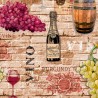 100% Cotton Fabric Timeless Treasures Vintage Vineyard Wine Grapes