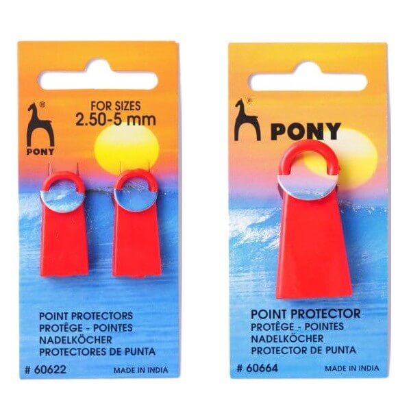 Standard Size Pony Knitting Needle Point Protectors