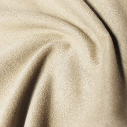 Plain Softcoat Fabric John Louden Wool Coating Clothing 150cm Wide sand