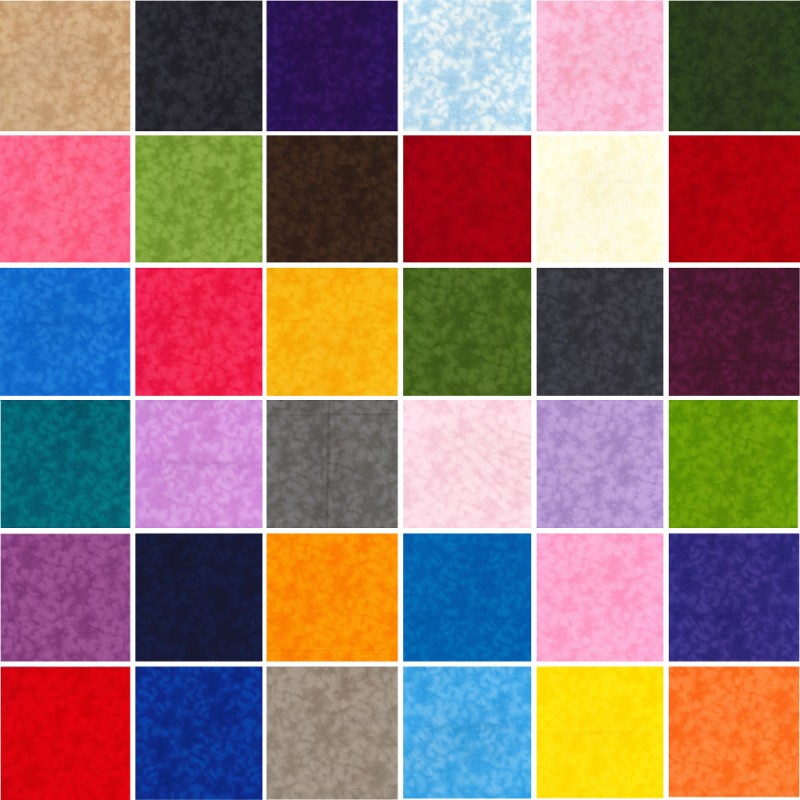 100 Cotton Fabric John Louden Mottled Blender Craft Cotton Mixer