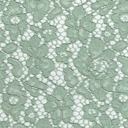 Plain Corded Lace Fabric John Louden Floral Flower Dress Bridal Wear 146cm Wide pistachio