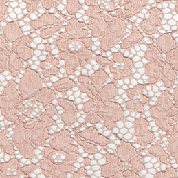 Plain Corded Lace Fabric John Louden Floral Flower Dress Bridal Wear 146cm Wide rose