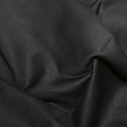 Cotton Dyed Drill Fabric Twill Material Heavyweight Breathable Workwear Beanbags black