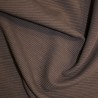 Plain Ottoman Jersey Fabric John Louden Ribbed Dressmaking 145cm Wide
