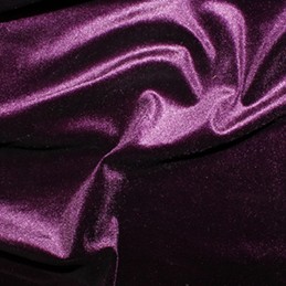 Plain Velour Velvet Fabric Spandex Stretch Luxurious 150cm wide purple
