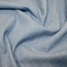 8oz Washed Denim Plain Fabric 100% Cotton 145cm Wide
