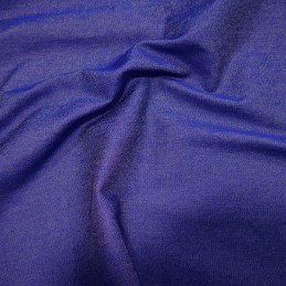 Yarn Dyed Stretch Denim Fabric Plain Material Dressmaking Upholstery 140cm Wide blue