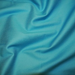 Yarn Dyed Stretch Denim Fabric Plain Material Dressmaking Upholstery 140cm Wide peacock