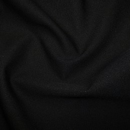 Riviera Waterpoof Fabric Outdoor Material Water Resistant Polyester 147cm Wide Black