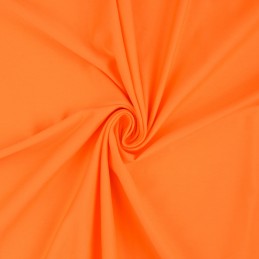 Cotton Rich Plain Jersey Fabric Soft Dressmaking Stretch Material 150cm Wide orange