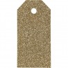 15 x Manila Gift Tags, Size 5x10cm Glitter Christmas Present Birthday