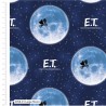 100% Cotton Fabric E.T Film Large Moon Starry Night Sky