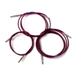 KnitPro Knitting Interchangeable Needle Cable - Purple