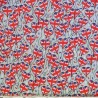 Polycotton Fabric Hearts Union Jack Flags Floating Balloons