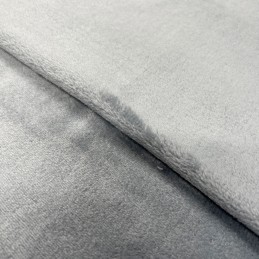 Cuddle Fleece Fabric Dress & Upholstery 100% Polyester Craft fabric 150cm Wide - Grey