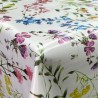Italian PVC Flowers Floral Embossed Craft Fabric Tablecloth Fabric 140cm Wide