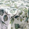 Italian PVC Blossom Tree Floral Embossed Craft Tablecloth Fabric 140cm Wide