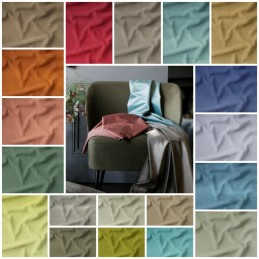 Plush Plain Velvet Fabric –...