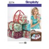 Simplicity Misses' Bags Sewing Pattern 2274