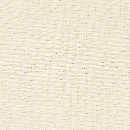 Plain Cotton Rich Sparkle Linen Look Fabric Craft Fabric Panama 140cm Wide - Off White