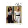 Vogue Patterns V1923 Misses' Off-The-Shoulder Bodysuit