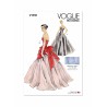 Vogue Patterns V1931 Misses' Vintage Ballgown