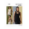 Vogue Patterns V1922 Misses' Sleeveless Top Clothes T-Shirt