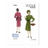Vogue Patterns V1903 Misses' Coat Vintage Vogue 1945 Jacket Overcoat Overall
