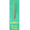 15cm Pony Bamboo Crochet Hook 2mm - 10mm