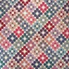 Tapestry Fabric Radiant Pixel Flowers Geometric Upholstery Furniture 140cm Wide