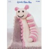 Wendy Wools Knitting Pattern P1302 Toy and Blanket in Peter Pan Precious Chunky