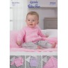 Wendy Wools Knitting Pattern PP004 Baby Jumper & Blanket Knitted in Peter Pan DK