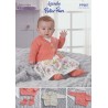 Wendy Wools Knitting Pattern PP007 Baby Cardigan & Boots Knitted in Peter Pan DK