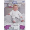 Wendy Wools Knitting Pattern PP012 Baby Cardigans & Sweater Knit in Peter Pan DK