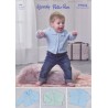 Wendy Wools Knitting Pattern PP033 Baby Cardigans Knitted in Peter Pan 4Ply
