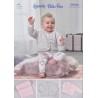 Wendy Wools Knitting Pattern PP035 Baby Cardigan & Blanket in Peter Pan 4Ply