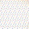 Polycotton Fabric Party Rainbow Balloons Confetti Celebrations Kids