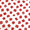 Polycotton Fabric Painted Look Flowers Floral Garden Sispara Gardens
