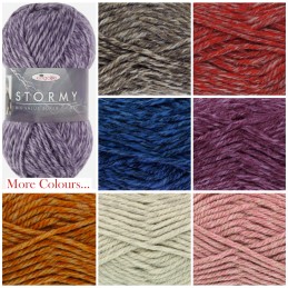 King Cole 100g Big Value Super Chunky Stormy Knitting Yarn 100% Acrylic Wool