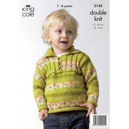 King Cole Knitting Pattern 3145