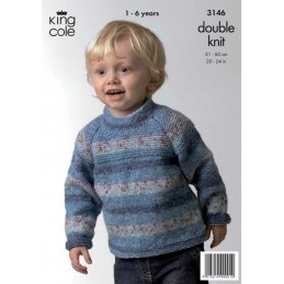 King Cole Knitting Pattern 3146