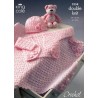 King Cole Crochet Pattern 3258 Bolero Hat & Pram Blanket Knit in Comfort DK